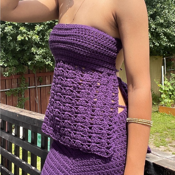Handmade Crochet Coord Set - Picture 2 of 4